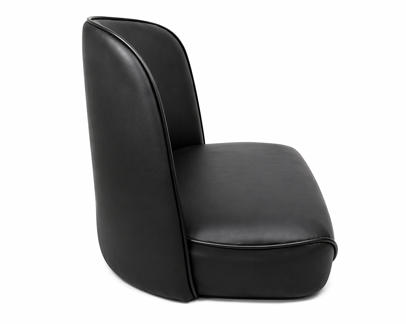 Replacement Bucket Seat Top – Black Vinyl Bucket Seat