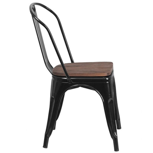 Chair with Wood Seat