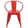 Metal Indoor-Outdoor Chair with Arms