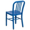 Blue Metal Indoor-Outdoor Chair