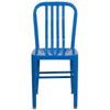 Blue Metal Indoor-Outdoor Chair