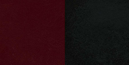 HERCULES Series Black ''X'' Back Swivel Metal Barstool - Burgundy Vinyl Seat