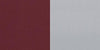 Silver Metal Restaurant Barstool - Burgundy Vinyl Seat