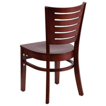 Load image into Gallery viewer, Darby Series Slat Back Mahogany Wood Restaurant Chair