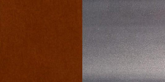 Metal Restaurant Chair - Cherry Wood Seat