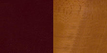 Load image into Gallery viewer, HERCULES Series Vertical Slat Back Cherry Wood Restaurant Barstool - Burgundy Vinyl Seat