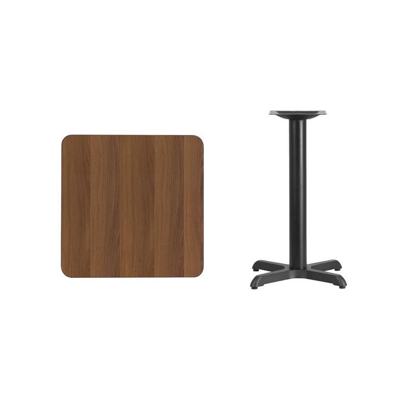 Top with 22'' x 22'' Table Height Base