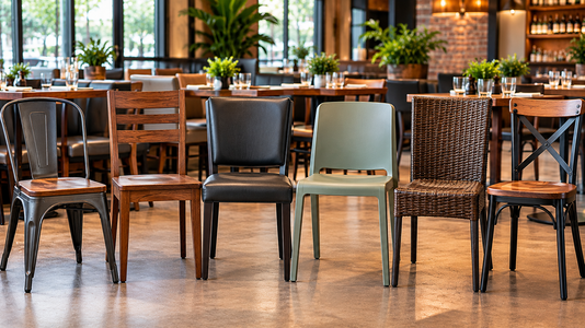 Pros & Cons of Different Restaurant Chair Materials