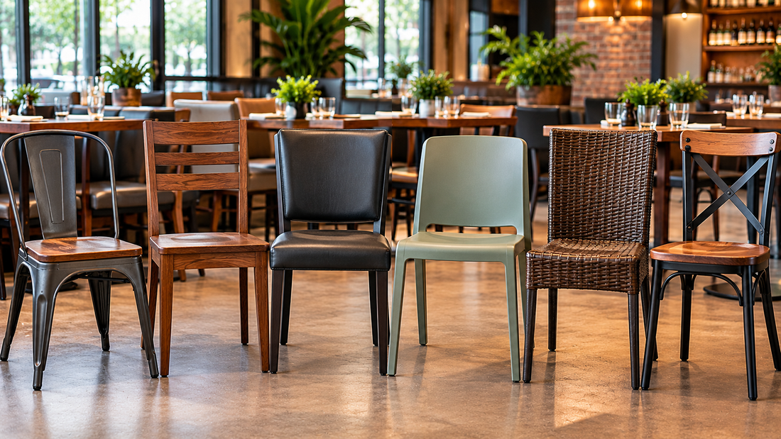 Pros & Cons of Different Restaurant Chair Materials