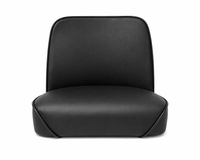 Replacement Bucket Seat Top – Black Vinyl Bucket Seat
