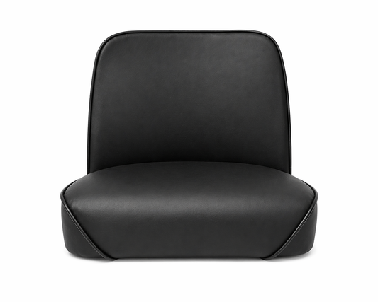 Replacement Bucket Seat Top – Black Vinyl Bucket Seat