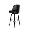 "The Big Boss" Heavy Duty Metal Barstool with Swivel Bucket Seat