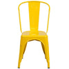Metal Indoor-Outdoor Stackable Chair