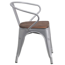 Load image into Gallery viewer, Silver Metal Chair