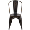 Distressed Copper Metal Indoor-Outdoor 
