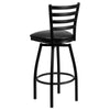 Back Swivel Metal Bar Stool