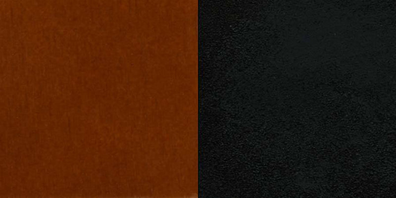 Metal Restaurant Chair - Cherry Wood Seat