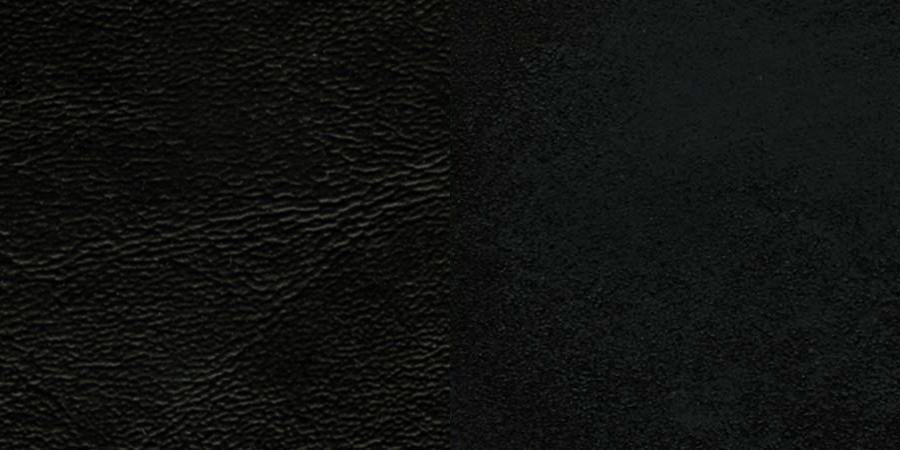 Metal Restaurant Chair - Black Vinyl Seat