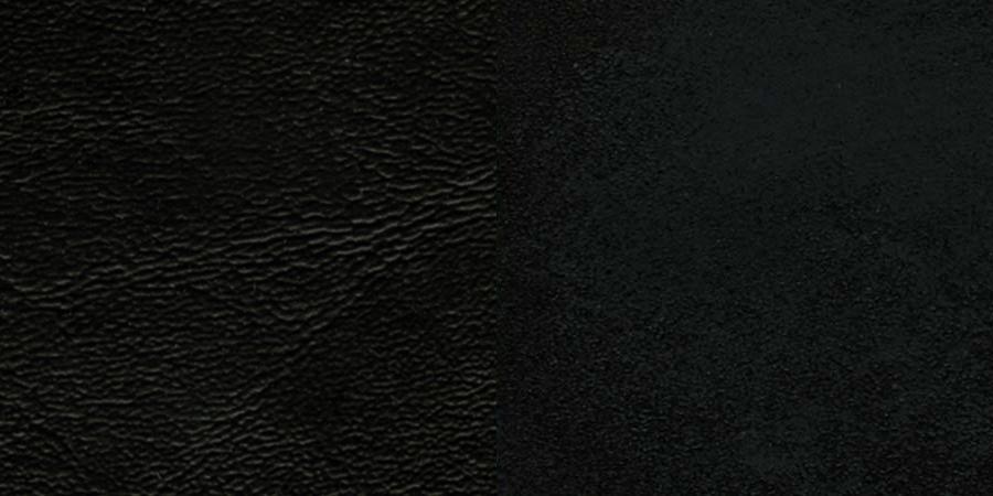 Metal Restaurant Chair - Black Vinyl Seat