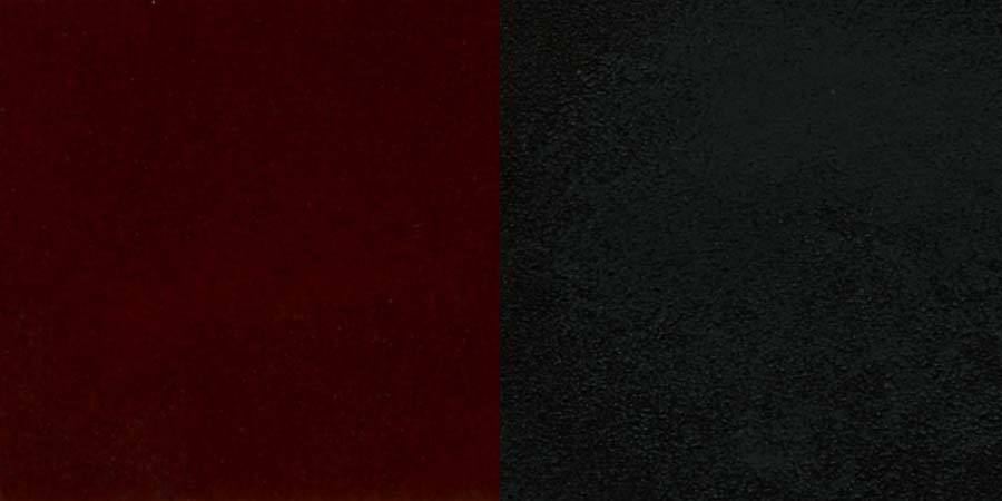 Metal Restaurant Barstool - Mahogany Wood Seat