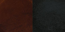 Load image into Gallery viewer, HERCULES Series Black Circle Back Metal Restaurant Barstool - Walnut Wood Seat