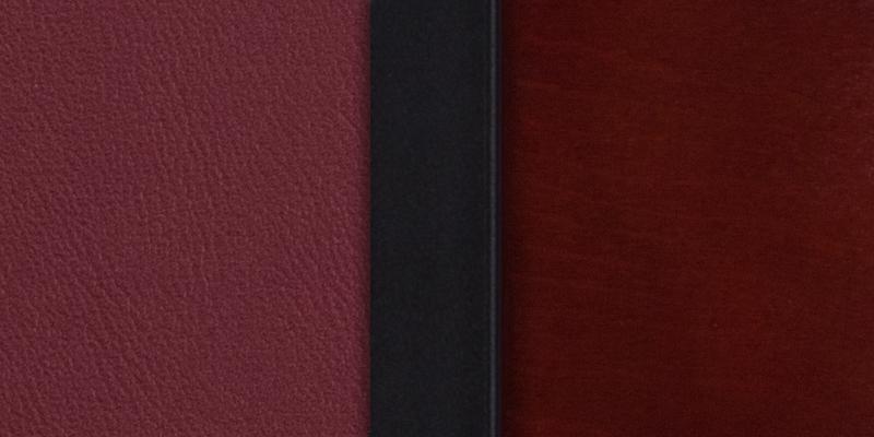Metal Restaurant Barstool - Mahogany Wood Back, Burgundy Vinyl Seat Media 2 of 5