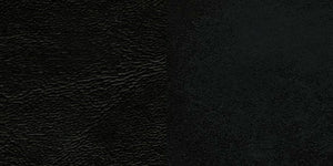 HERCULES Series Black Slat Back Metal Restaurant Barstool - Natural Wood Back, Black Vinyl Seat