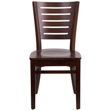 Load image into Gallery viewer, Darby Series Slat Back Walnut Wood Restaurant Chair