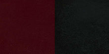 Load image into Gallery viewer, HERCULES Series Black Window Back Metal Restaurant Barstool - Burgundy Vinyl Seat