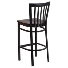 Load image into Gallery viewer, Back Metal Restaurant Barstool