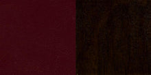 Load image into Gallery viewer, HERCULES Series Ladder Back Walnut Wood Restaurant Chair - Burgundy Vinyl Seat
