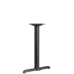 5'' x 22'' Restaurant Table T-Base with 3'' Dia. Table Height Column