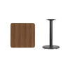 Table Top with 18'' Round Table Height Base 8